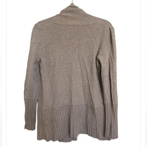 Banana Republic Luxury Cashmere Blend Tan Cardigan - Picture 6 of 6